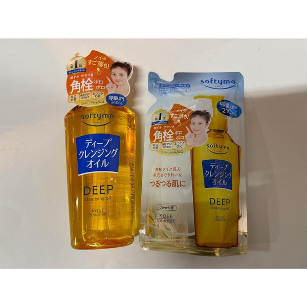 소프티모 딥 클렌징 오일 메이크업 리무버 리필 210ml
