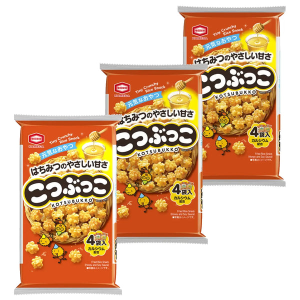고츠붓코 달콤한 허니 센베이 100g (3개입)