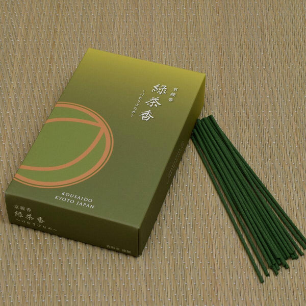 코사이도 교토 로우 스모크 말차 녹차 향 스틱 70g