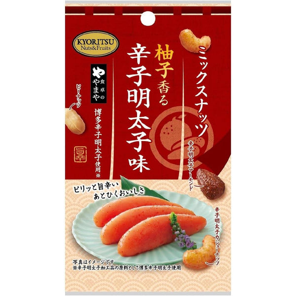 교리츠 혼합 견과류 매운 명란 명란 & 유자맛 25g (6개입)