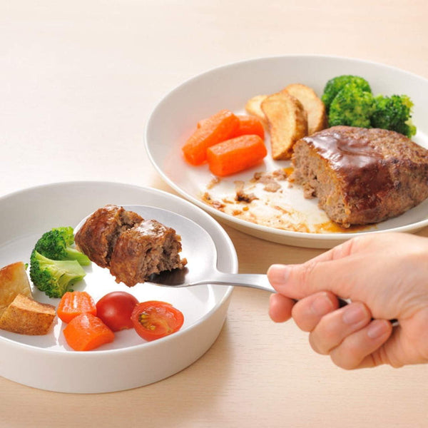 Leye 스쿠핑 나이프 톱니 모양의 가장자리 서빙 스푼 210mm