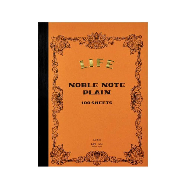 라이프 노블 노트 A4 언룰드 프리미엄 라이팅 페이퍼 N34(100페이지)