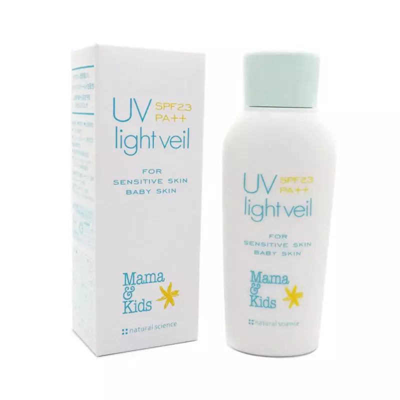 마마앤키즈 UV 라이트 베일 민감성 피부 자외선 차단제 아기용 90ml