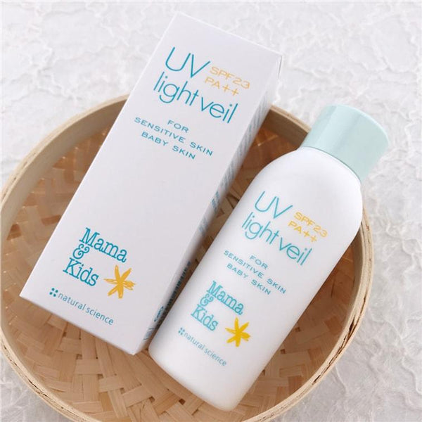 마마앤키즈 UV 라이트 베일 민감성 피부 자외선 차단제 아기용 90ml
