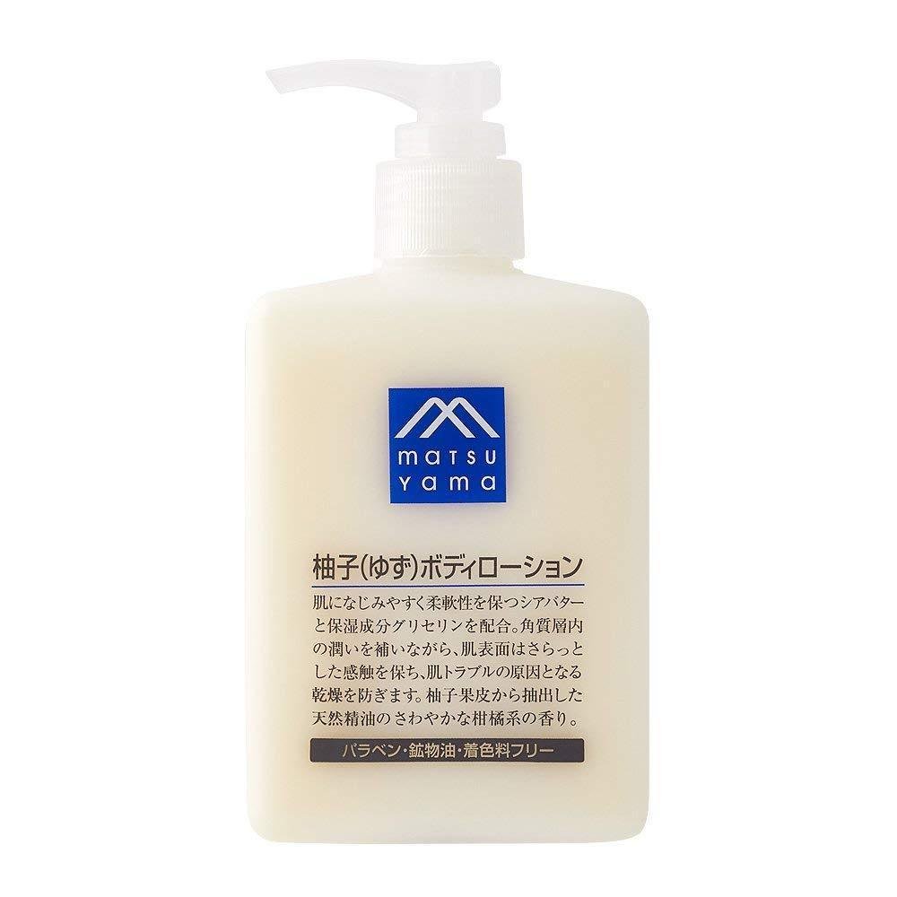 마쓰야마 M마크 유자 딥 모이스처라이징 시트러스 바디 로션 300ml