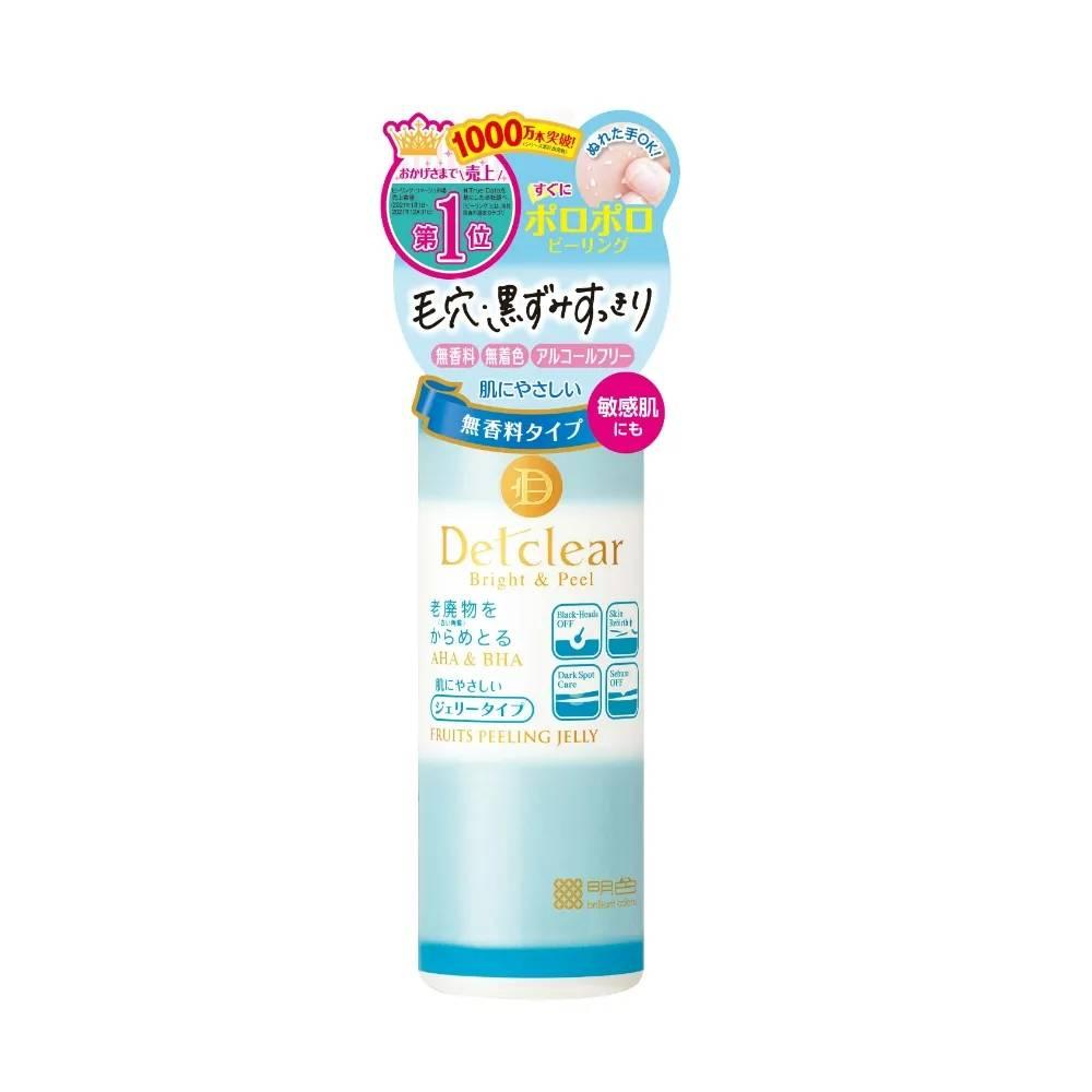 메이쇼쿠 디트클리어 브라이트 & 필 필링 젤리 엑스폴리에이팅 젤 180ml