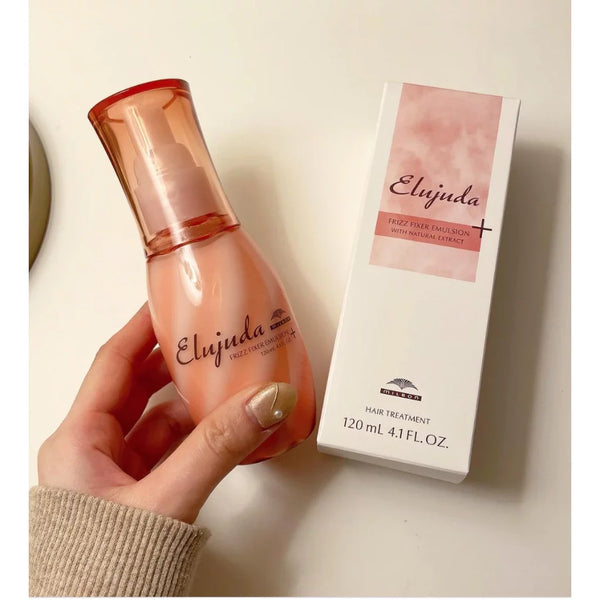 밀본 엘루쥬다 프리즈 픽서 에멀전 포 웨이브 컬리 헤어 120ml