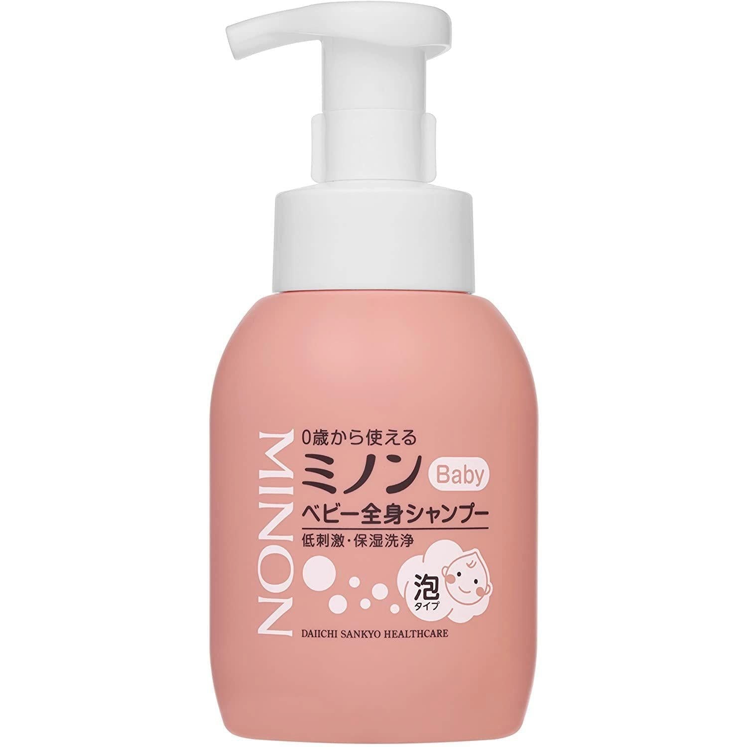 미논 베이비 샴푸 포밍 바디솝 민감성 피부용 350ml