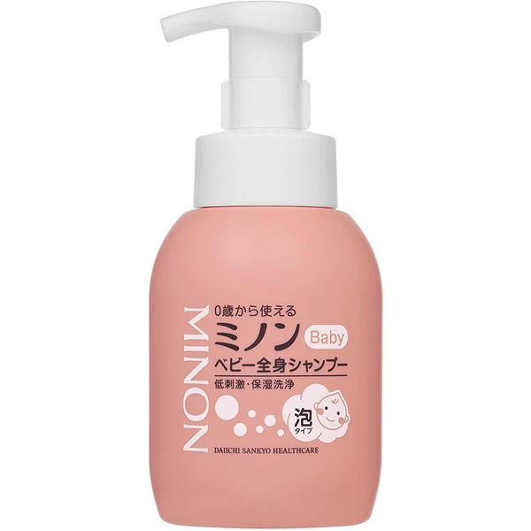 미논 베이비 샴푸 포밍 바디솝 민감성 피부용 350ml