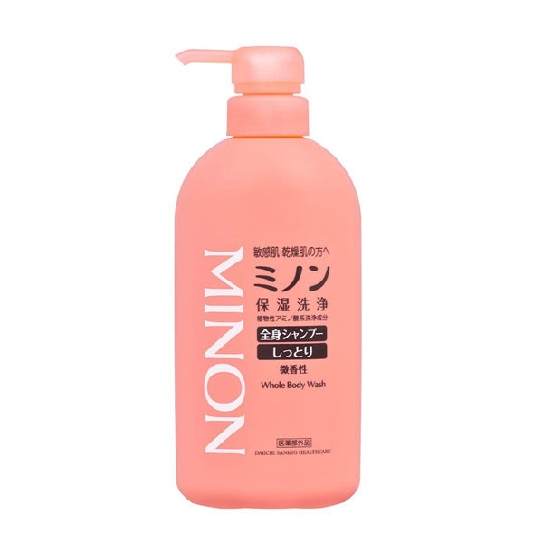 미논 전신워시 보습 바디워시 건성피부용 450ml