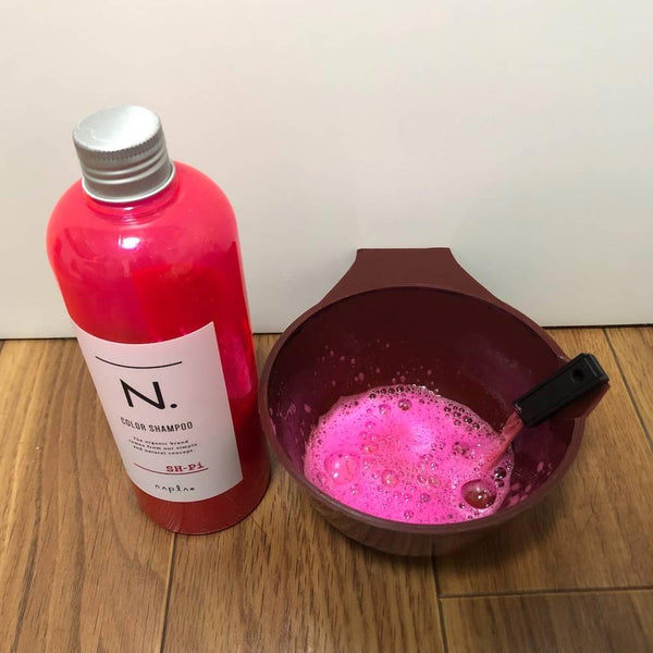 나플라 N. 컬러 핑크 샴푸 레드 & 핑크 헤어 컬러 케어 320ml