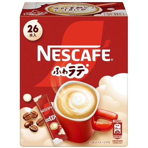 Nescafe Foamy Latte 인스턴트 커피 패킷 크리미 카페 라떼 26ct.
