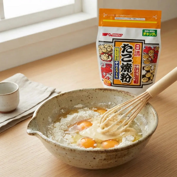닛신 타코야키 문어볼용 밀가루 믹스 양념 반죽 500g