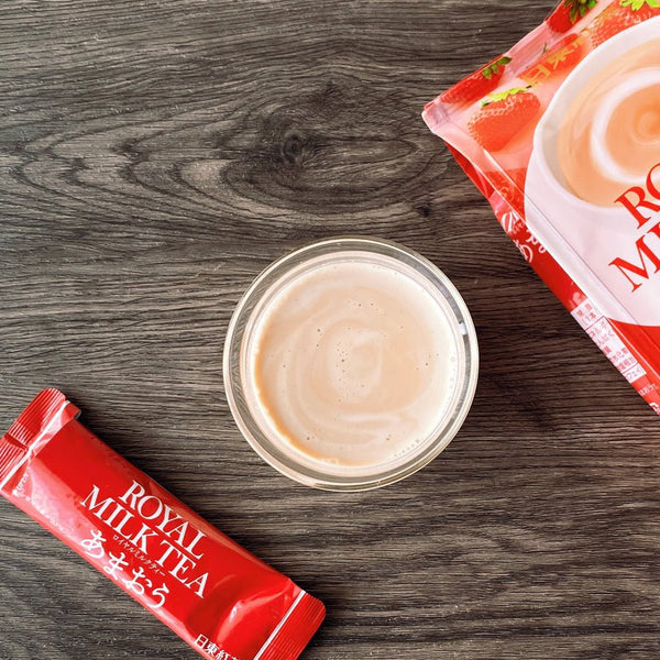 닛토코챠 인스턴트 로얄 밀크티 아마오우 딸기맛 8개입