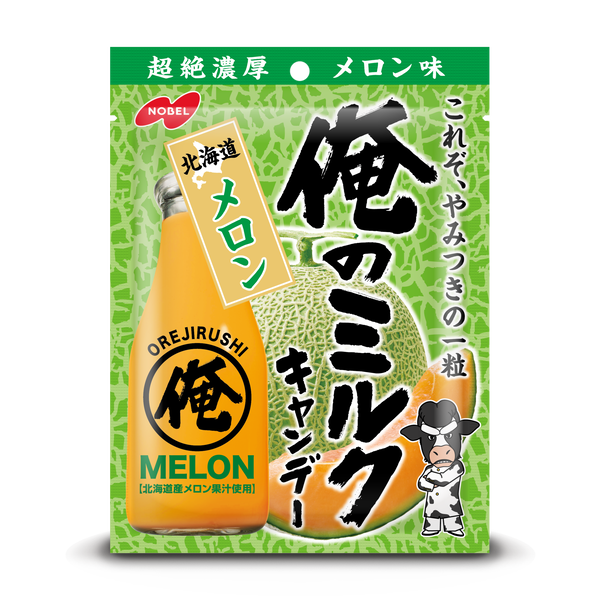 노벨오레노밀크 멜론캔디 크리미밀크캔디 80g