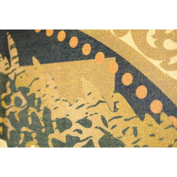노렌 골드 직조 출입구 커튼 일본 플라잉 드래곤 디자인 85x150cm