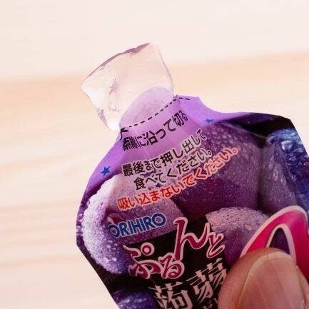 오리히로 0칼로리 한입 크기 과일 곤약 젤리 모듬 432g