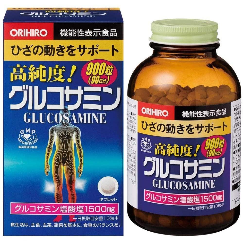 오리히로 글루코사민 일본 보충제 1500mg 900정