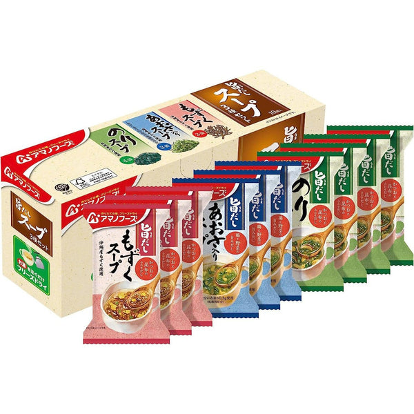 아마노식품 동결건조 미역국 모듬 10인분