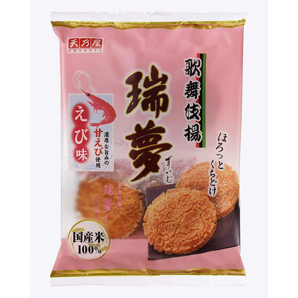 아마노야 가부키아게 즈이무 새우 센베이 6개