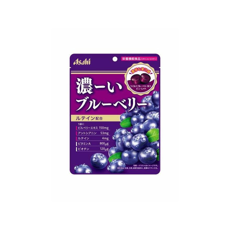 아사히 비타민 A & 비오틴 하드캔디 와일드 블루베리맛 84g