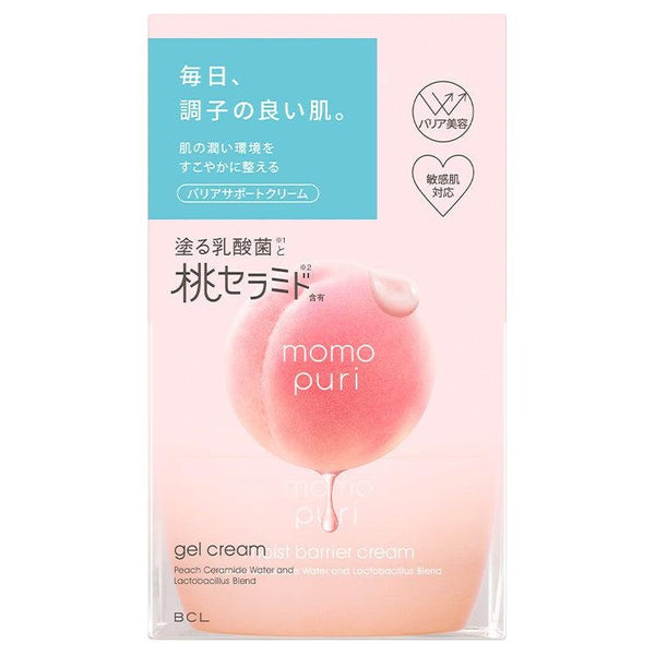 모모푸리 모이스처 베리어 젤 크림 피치 세라마이드 모이스처라이저 80g