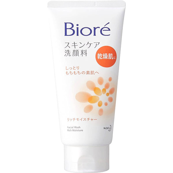 비오레 포밍 페이셜 워시 리치 모이스처 하이드레이팅 클렌저 130g