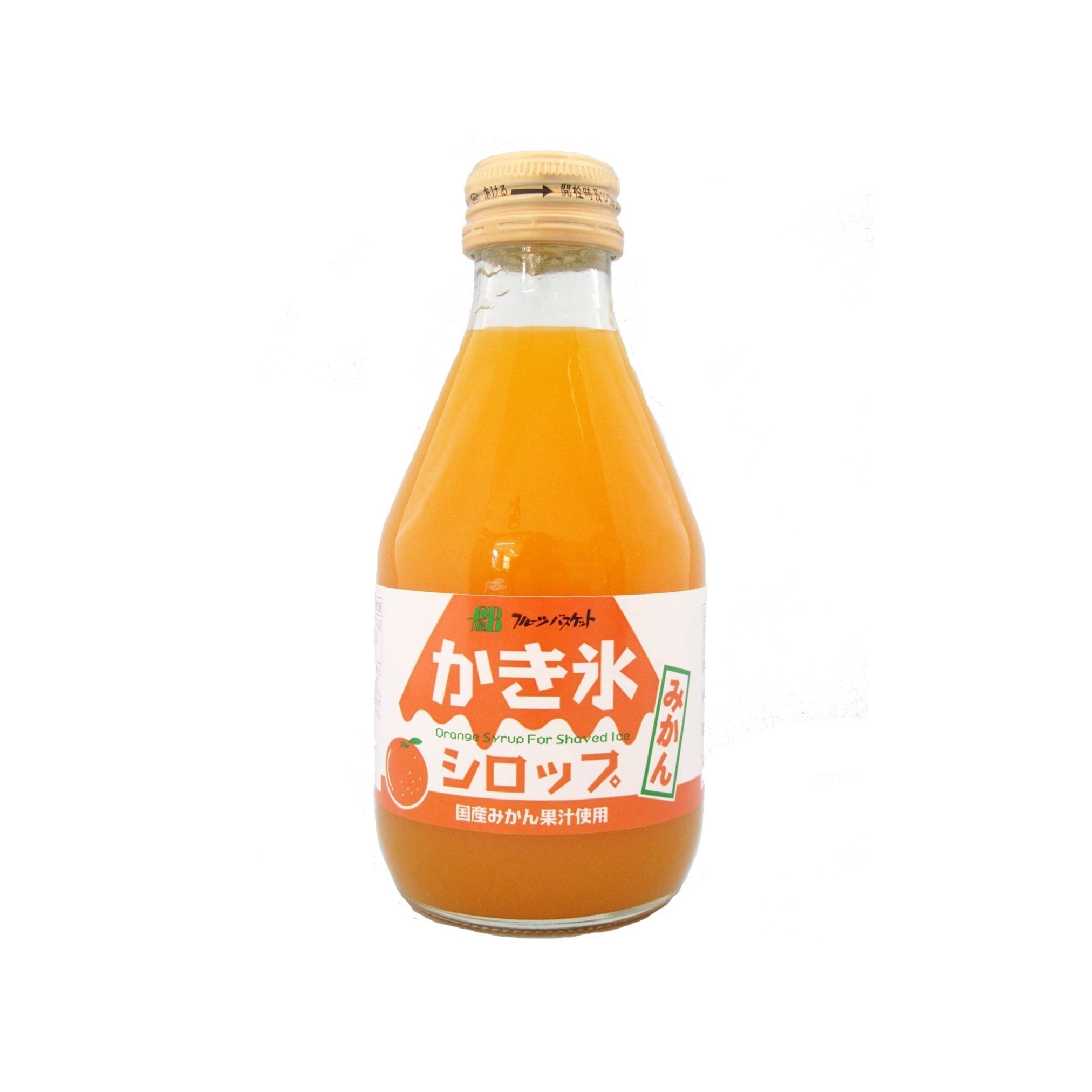 과일 바구니 귤 감귤 시럽 무첨가 귤 빙수 시럽 180ml