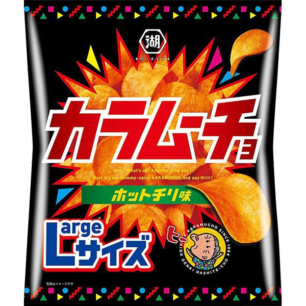 코이케야 카라무초 칠리페퍼 매콤 감자칩 108g (3팩)