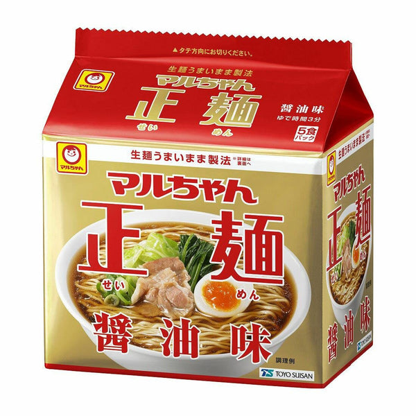 마루짱 세이멘 간장 간장 라면 즉석면 5P