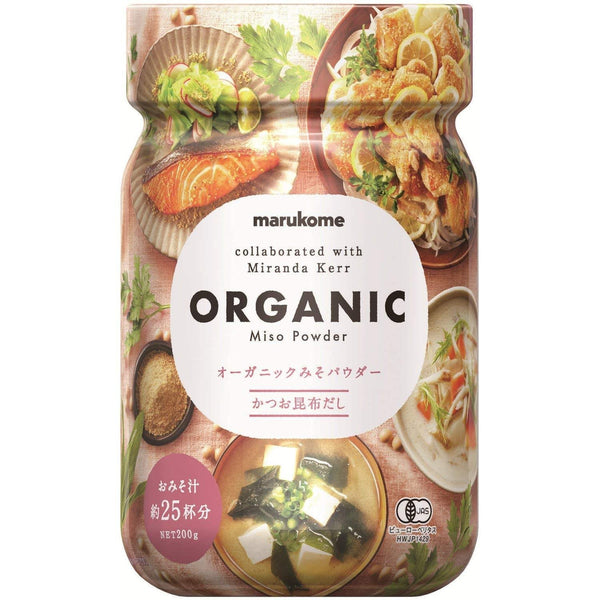 마루코메 유기농 된장 분말 가다랭이와 다시마 국물 200g