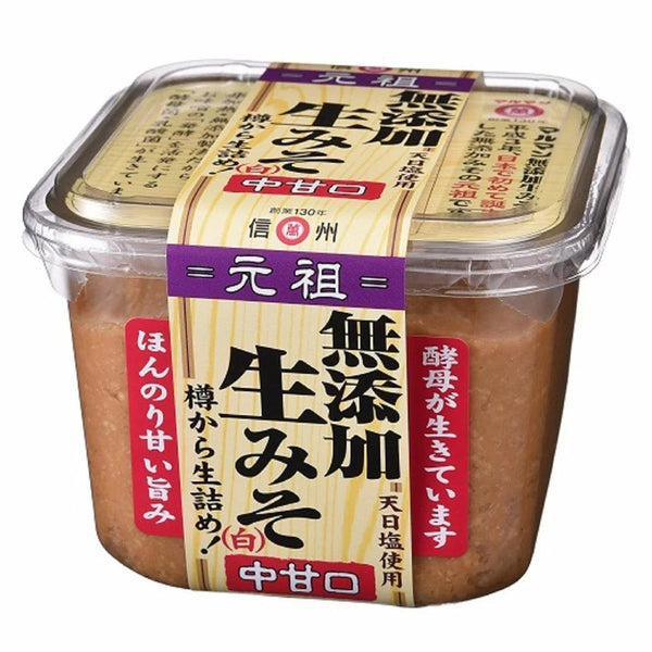 마루만 무텐카 내추럴 나마시로 흰된장 750g