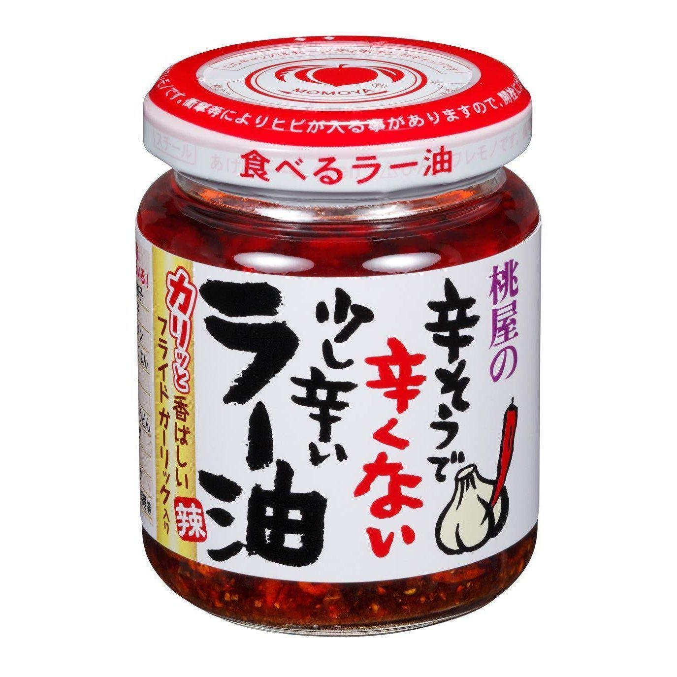모모야 라유 칠리 오일 + 튀긴 마늘 감칠맛 토핑 110g