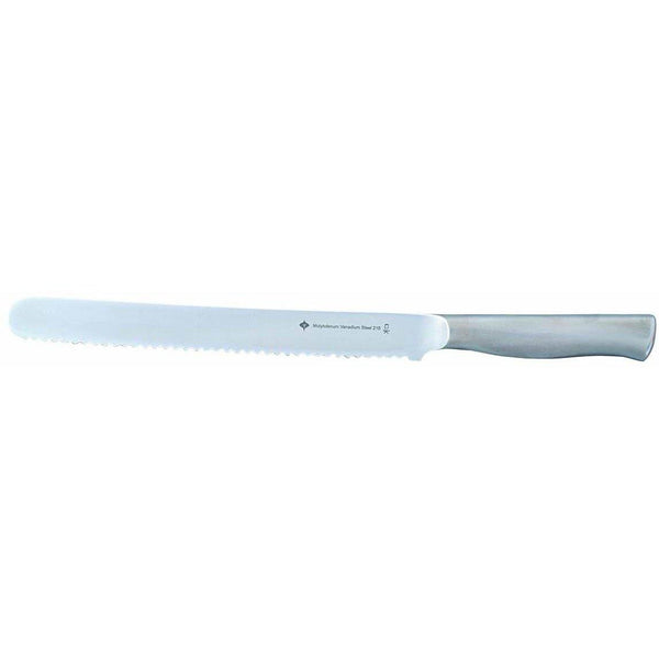 소리 야나기 빵 칼 스테인레스 스틸 빵 슬라이서 21cm