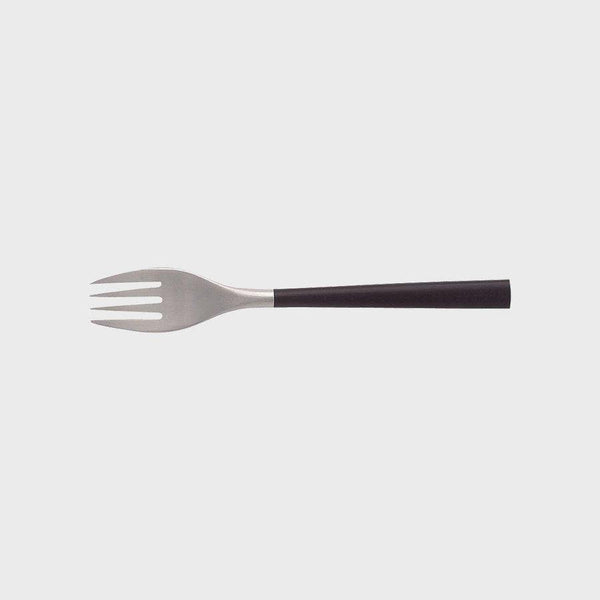 Sori Yanagi 디자이너 디저트 포크 자작나무 손잡이 190mm