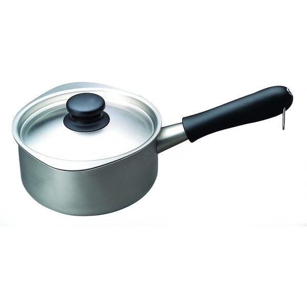 소리 야나기 스테인레스 스틸 밀크 팬(추출구 포함) 16cm