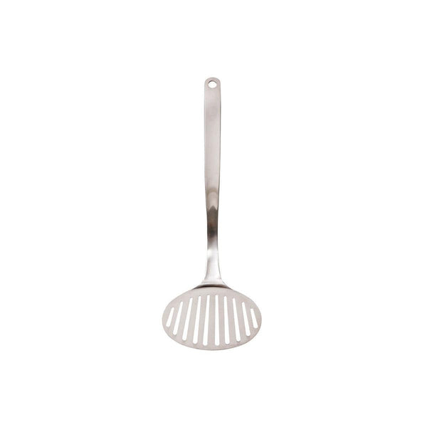 소리 야나기 슬롯 터너 스테인레스 스틸 그릴 주걱 300mm