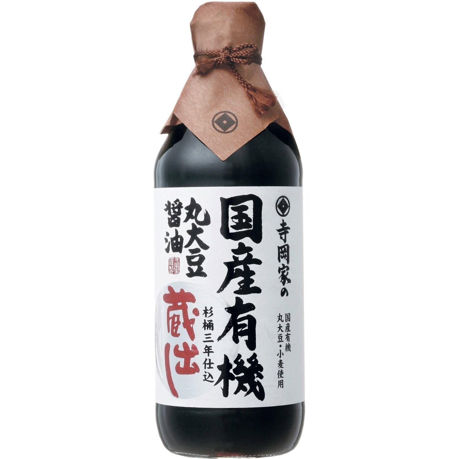 테라오카 유기농 간장 일본식 통 숙성 간장 500ml