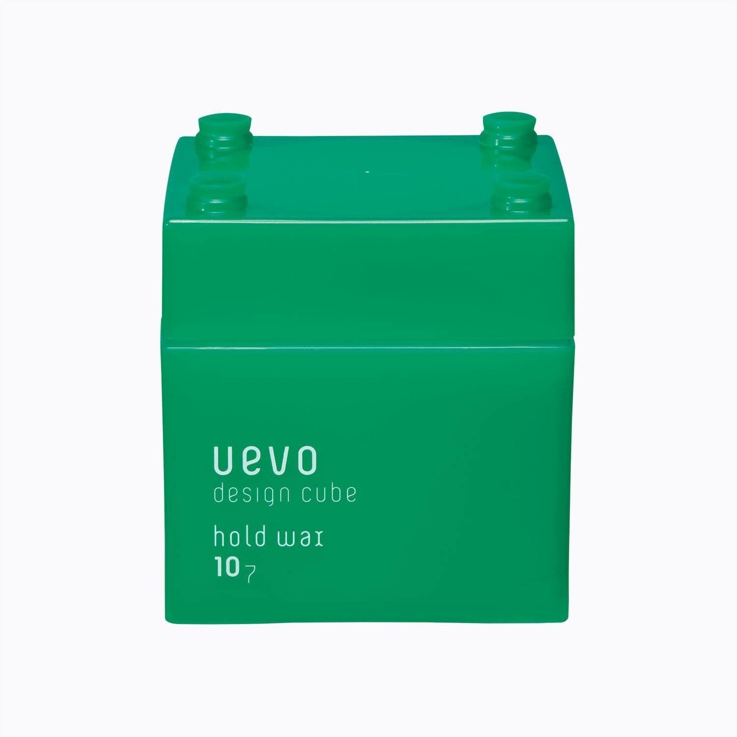 Uevo 디자인 큐브 홀드 헤어 왁스 플렉서블 홀드 미디엄 매트 80g