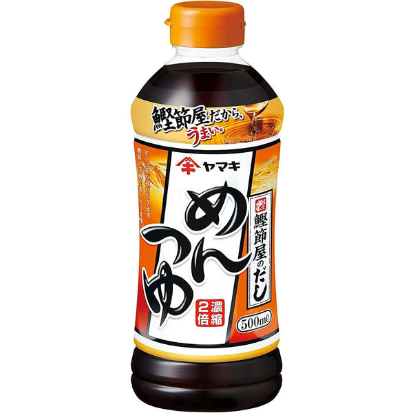 야마키 멘츠유 소스 누들 디핑 & 스프 베이스 시즈닝 500ml