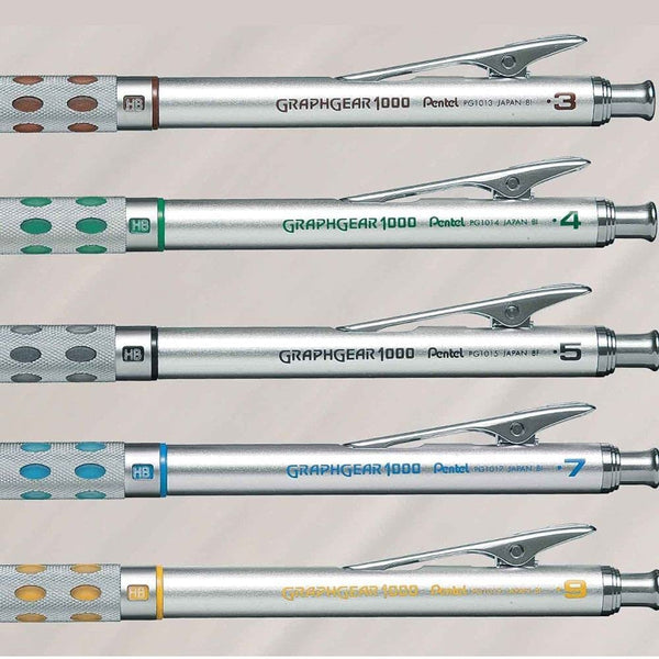 Pentel GraphGear 1000 샤프펜슬 편안하고 인체공학적