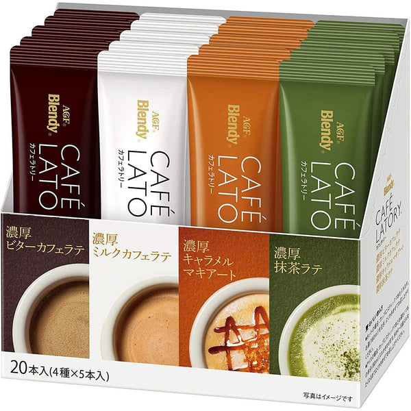 AGF 블렌디 카페 라토리 맛 음료 모음 상자 20스틱