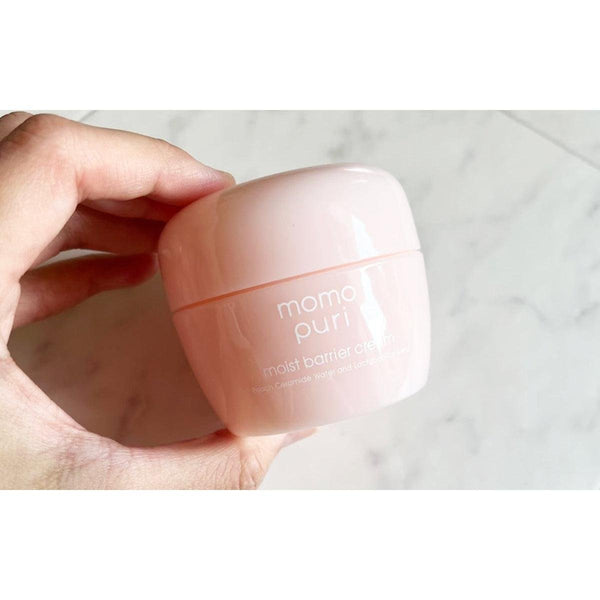 모모푸리 모이스처 베리어 젤 크림 피치 세라마이드 모이스처라이저 80g