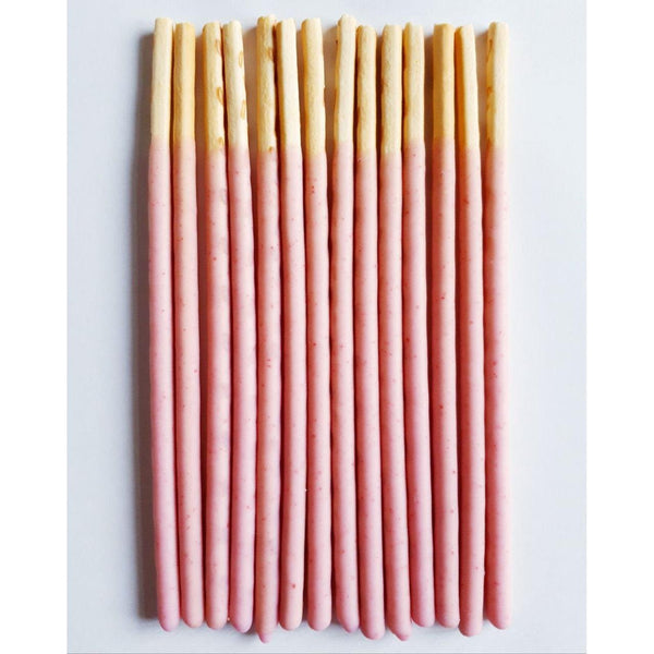 딸기 포키 딸기 초콜릿 비스킷 스틱 8ct.