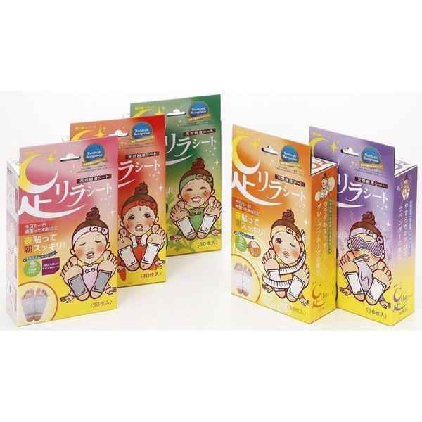 키노메구미 아시리라 풋 케어 릴렉스 시트 쑥 30매