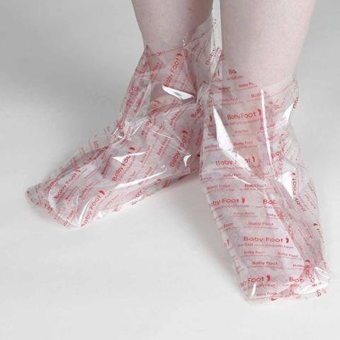 리버타 베이비 풋 엑스폴리에이션 풋 필 30분 트리트먼트 - 사이즈 S