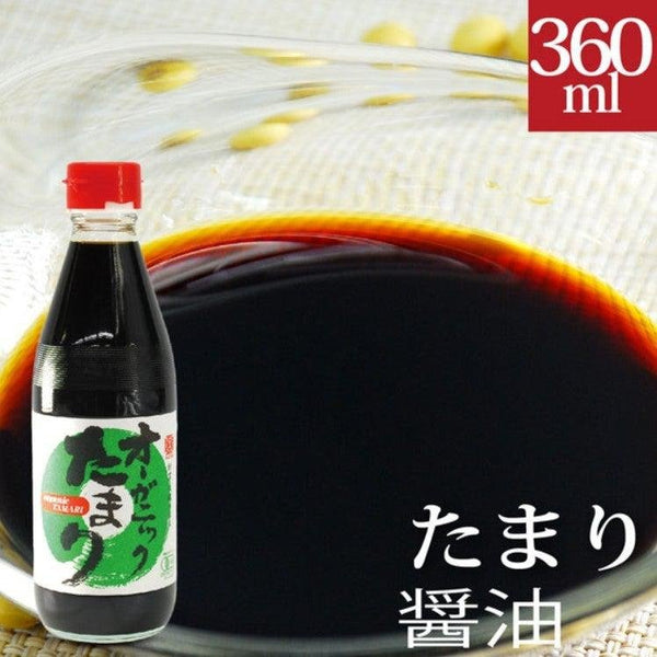 마루마타 타마리 간장 유기농 글루텐 프리 일본 간장 360ml