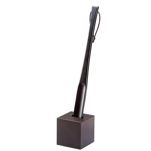 나카타 행거 일본식 갈색 나무 구둣주걱 상자 100mm