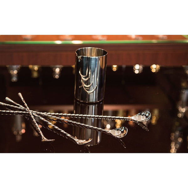 Yukiwa 일본식 바 스푼 스테인레스 스틸 칵테일 교반기