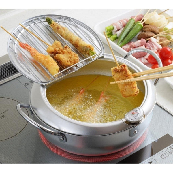 요시카와 미라쿠테이 II 어드밴스드 튀김 냄비 24cm SJ1025